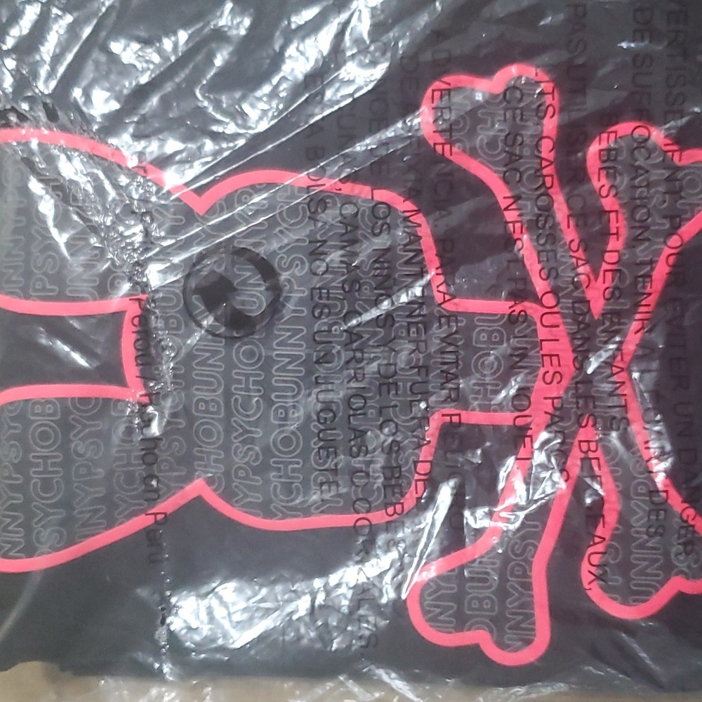 Psycho Bunny Harvey Graphic Tee Black size XL